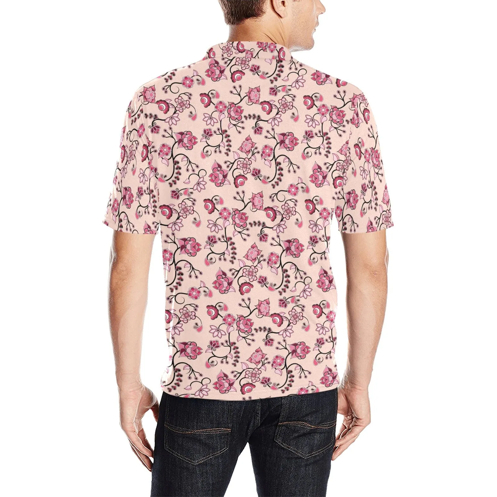 Floral Amour Polo Shirt