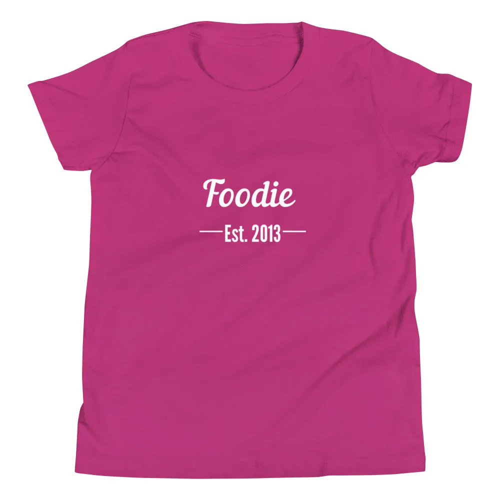 Foodie Est. 2013 Youth Short-Sleeve T-Shirt