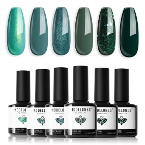 Forest Elves - 6 Shades Gel Nail Polish Set