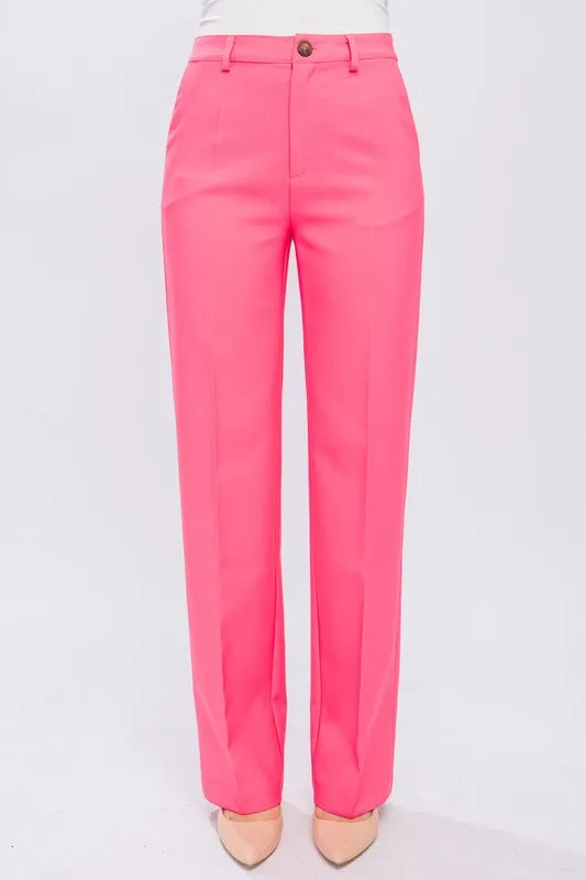 *Formal Straight Leg Blazer Pants