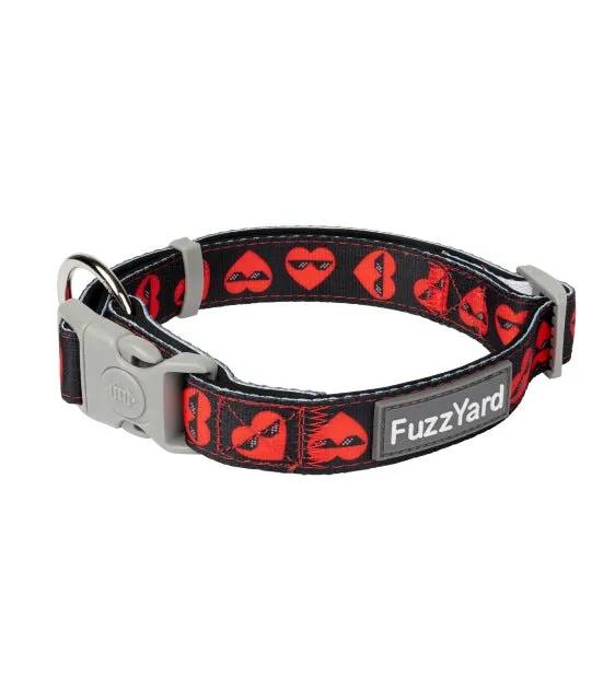 FuzzYard Heart Breaker Dog Collar