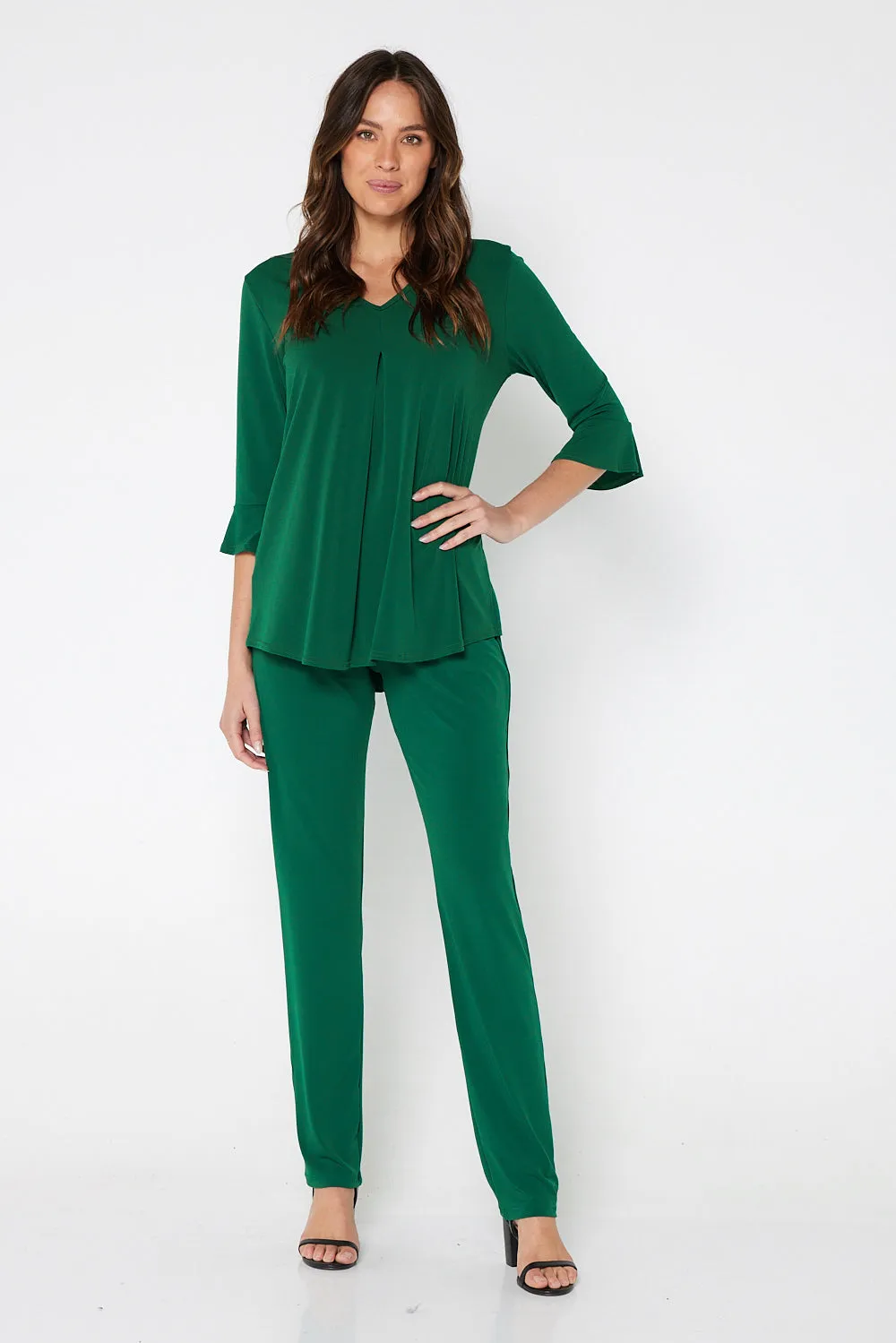 Gianna Pants Tall - Emerald