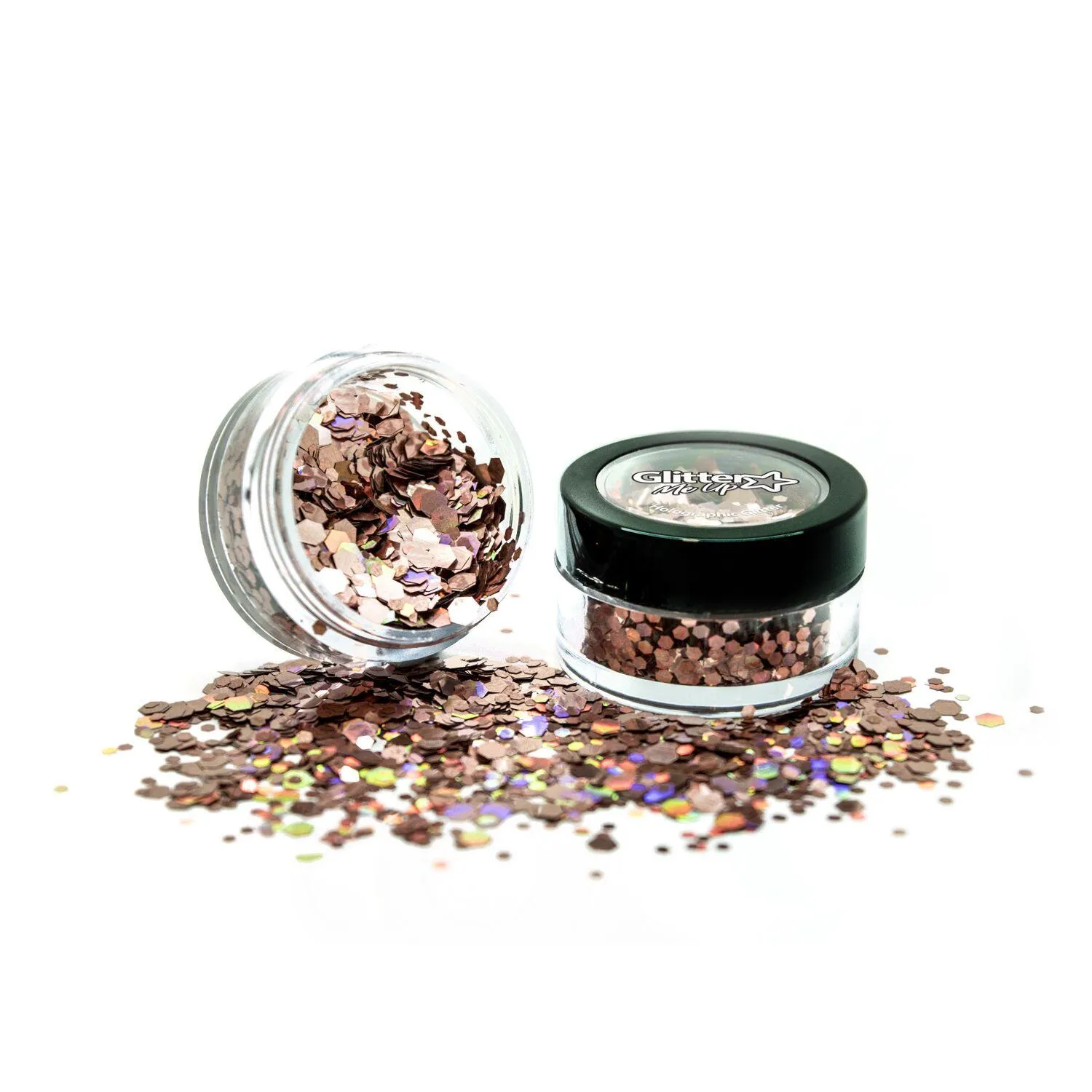 Golden Girl Holographic Chunky Glitter Pot