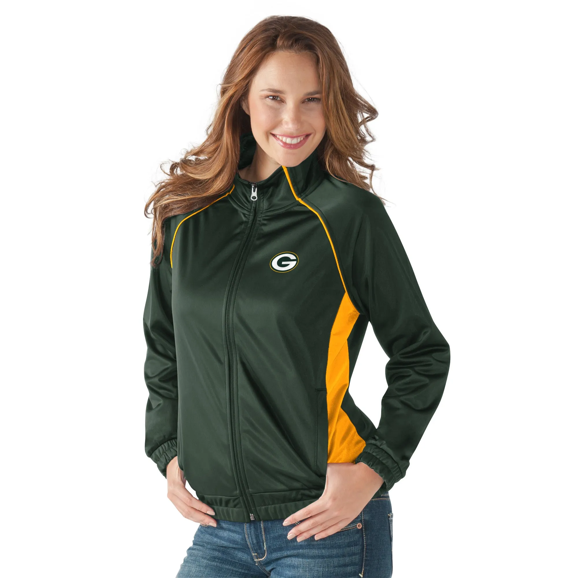 Green Bay Packers Corner 3 Women's Track Jacket