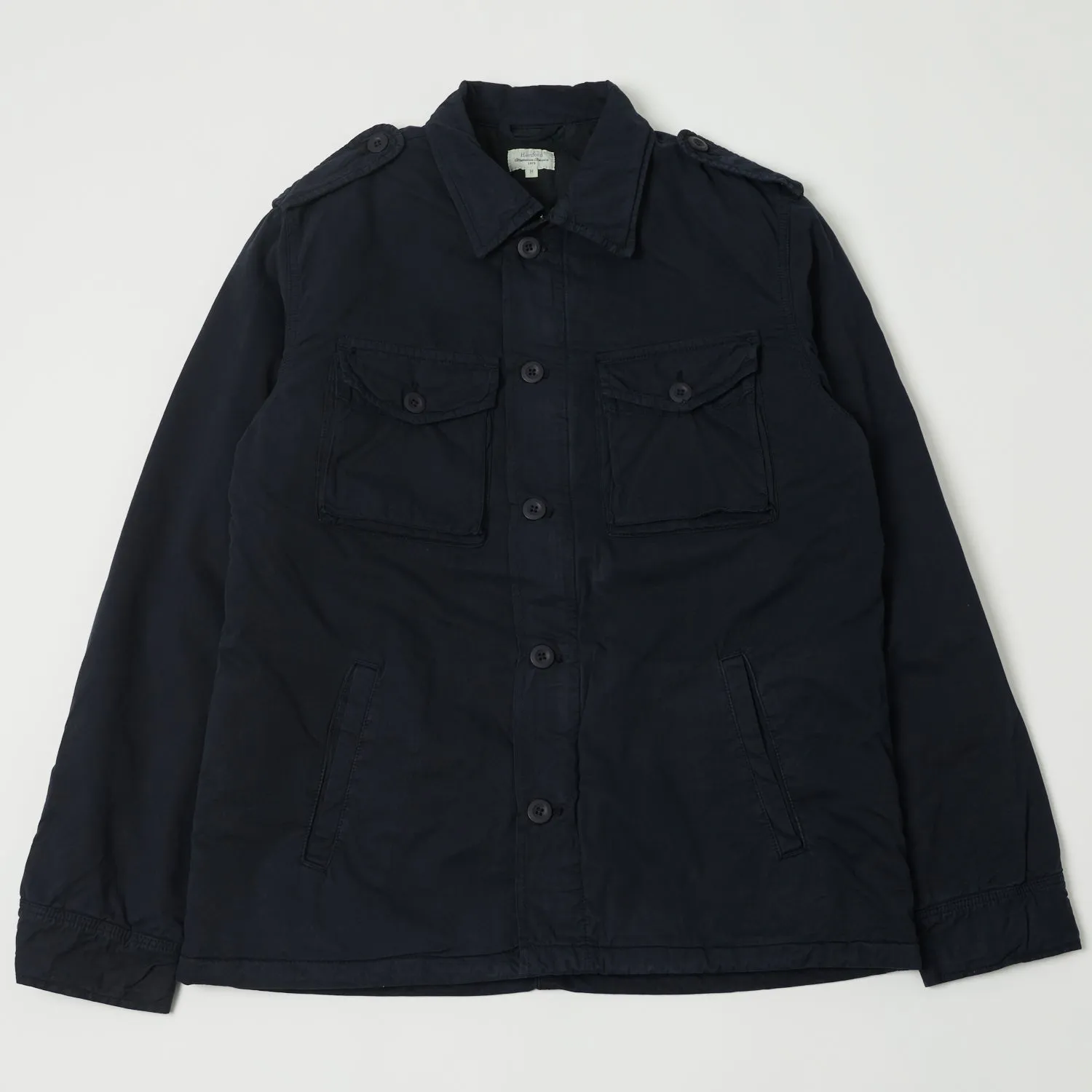 Hartford AYD6121 Jonah Military Jacket - Navy