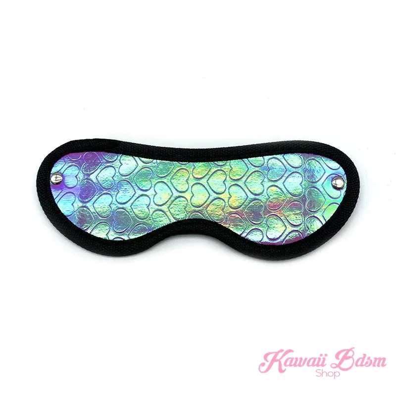 Holographic Hearts 10 Pcs Bondage Kit