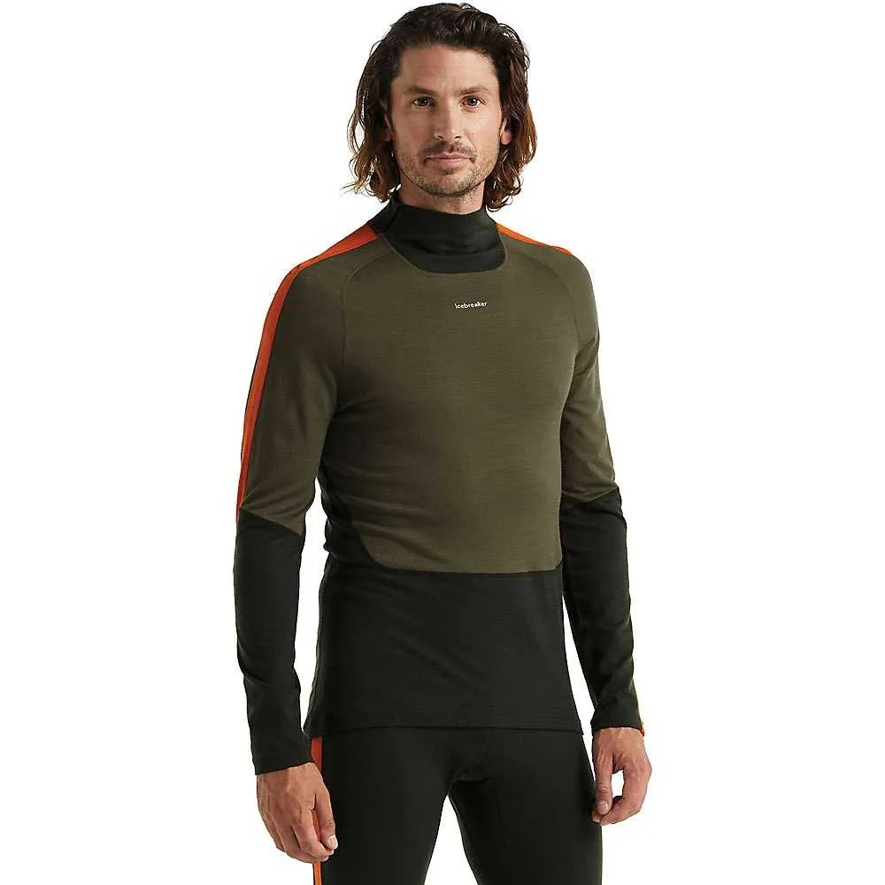 Icebreaker Men's 200 Sonebula LS High Neck Top