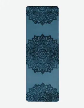 Infinity Yoga Mat - 5mm - Mandala Teal - Designed Yoga Mat for creative yogis