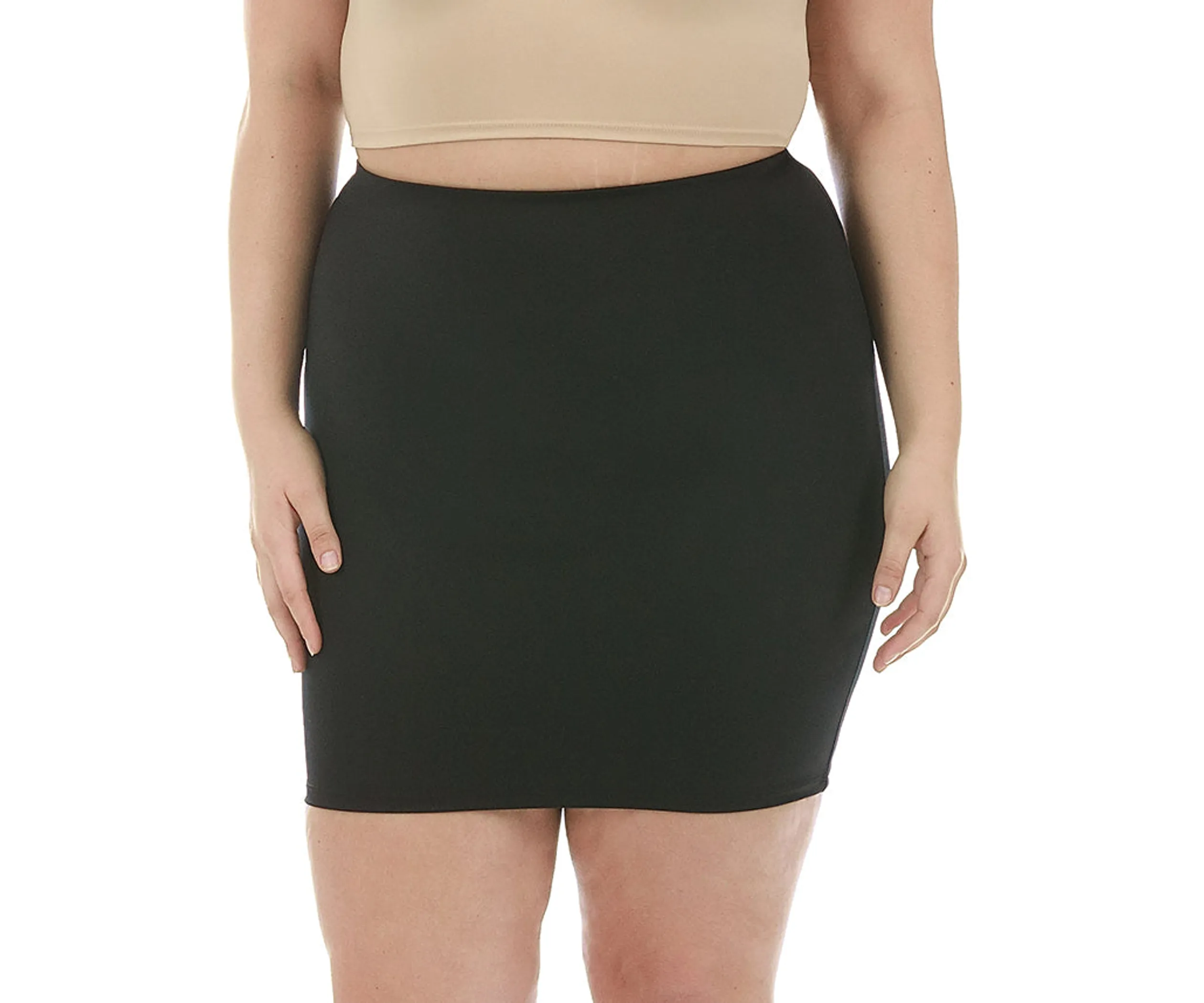 InstantFigure Curvy Shapewear Slip Skirt - Pack Of: 1