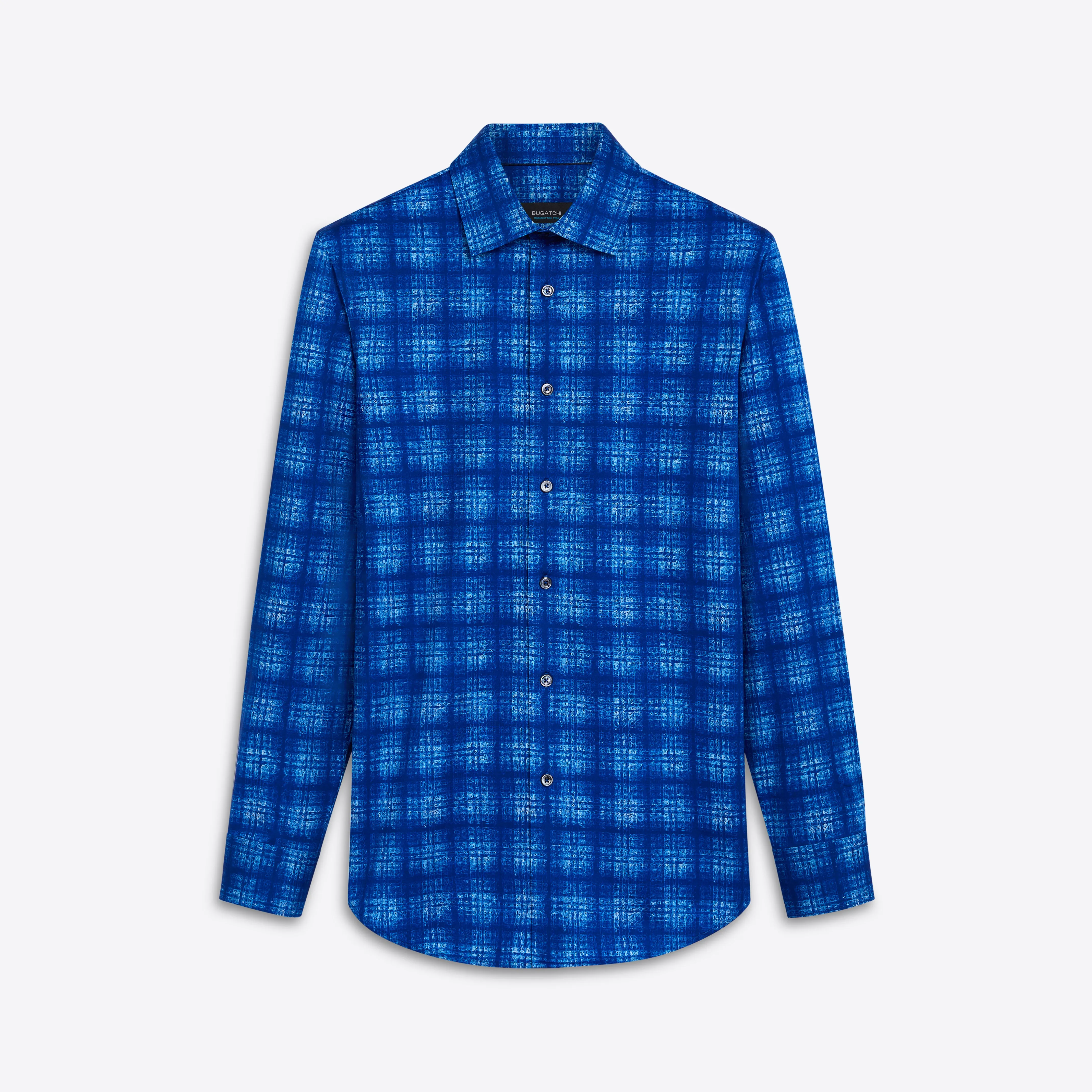 JAMES Windowpane Check OoohCotton Shirt