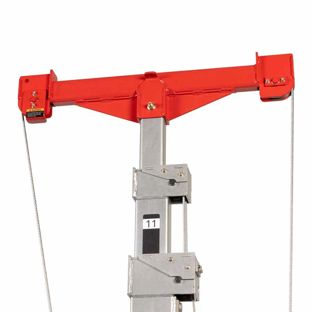 Jet JT1-595 SKY25 SkyHyker Jobsite Material Lift - 25' Max Height - 2000 lb Lifting Capacity