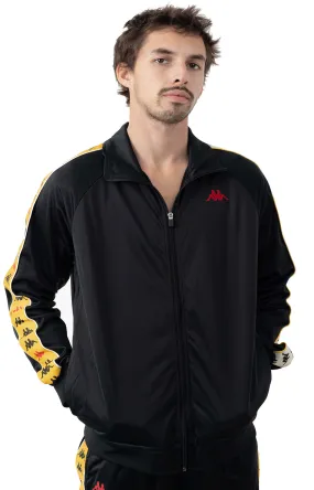 Kappa 222 Banda Dullo Track Jacket - Jet Black