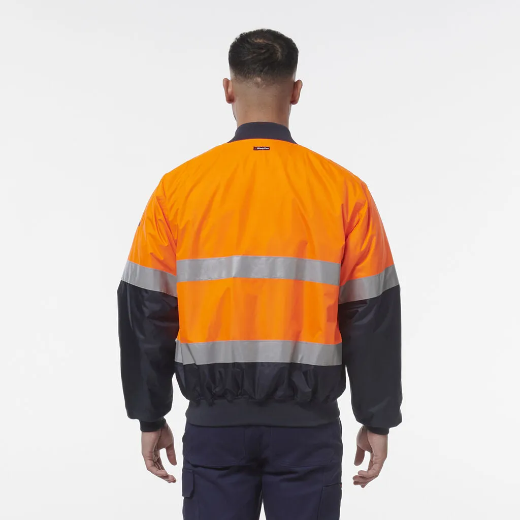 King Gee Hi Vis Reflective Bomber Jacket (K55032)