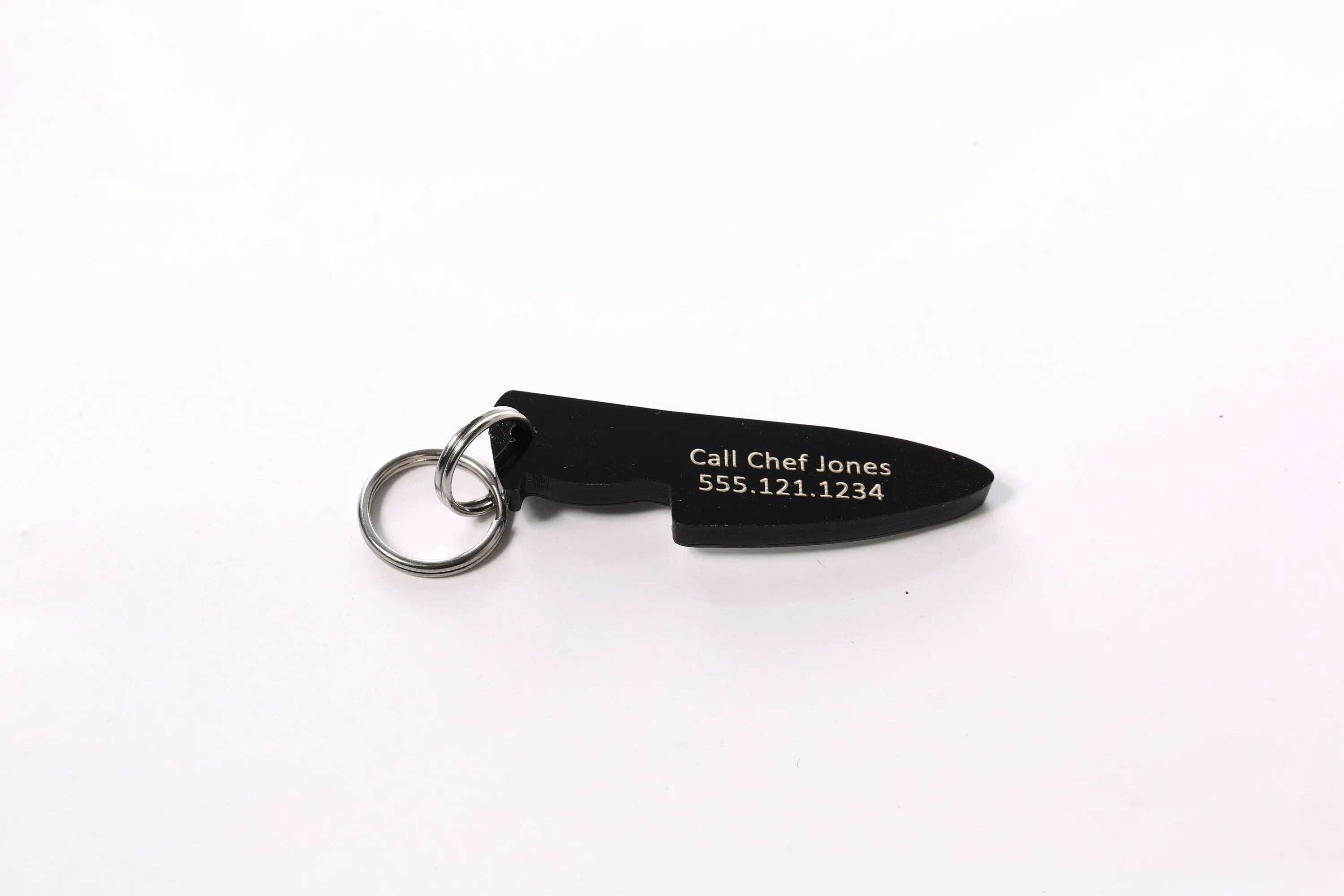 Knife Personalized Pet Tag - Blade Pet Tag - Chef Pet Tag