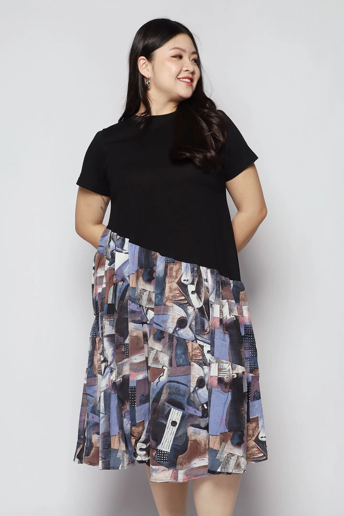 Lauryn Dress in Abstract