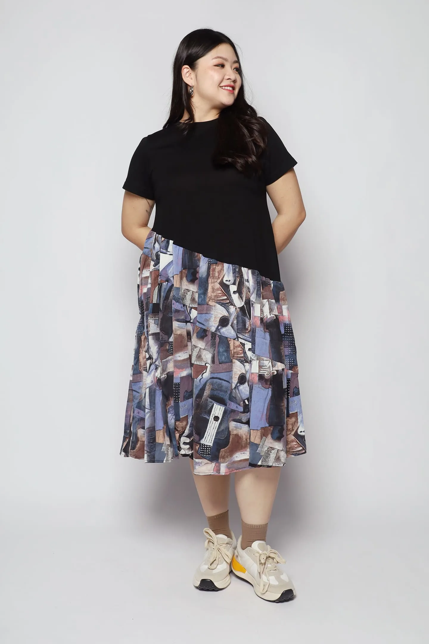 Lauryn Dress in Abstract