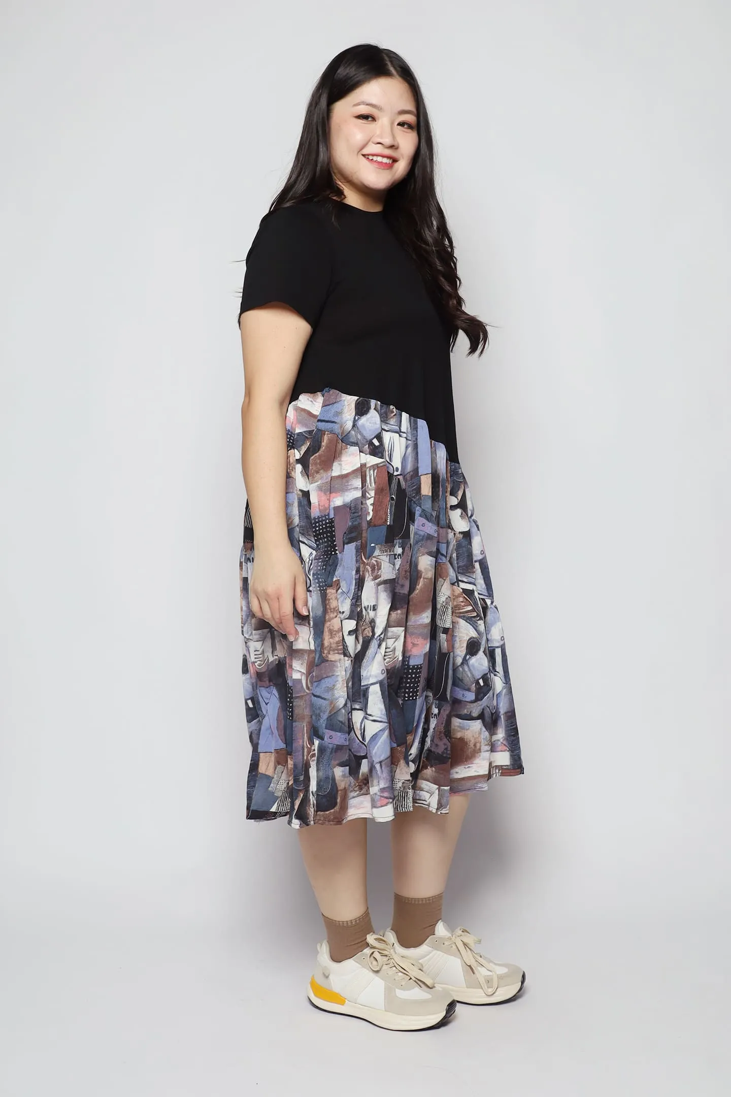 Lauryn Dress in Abstract