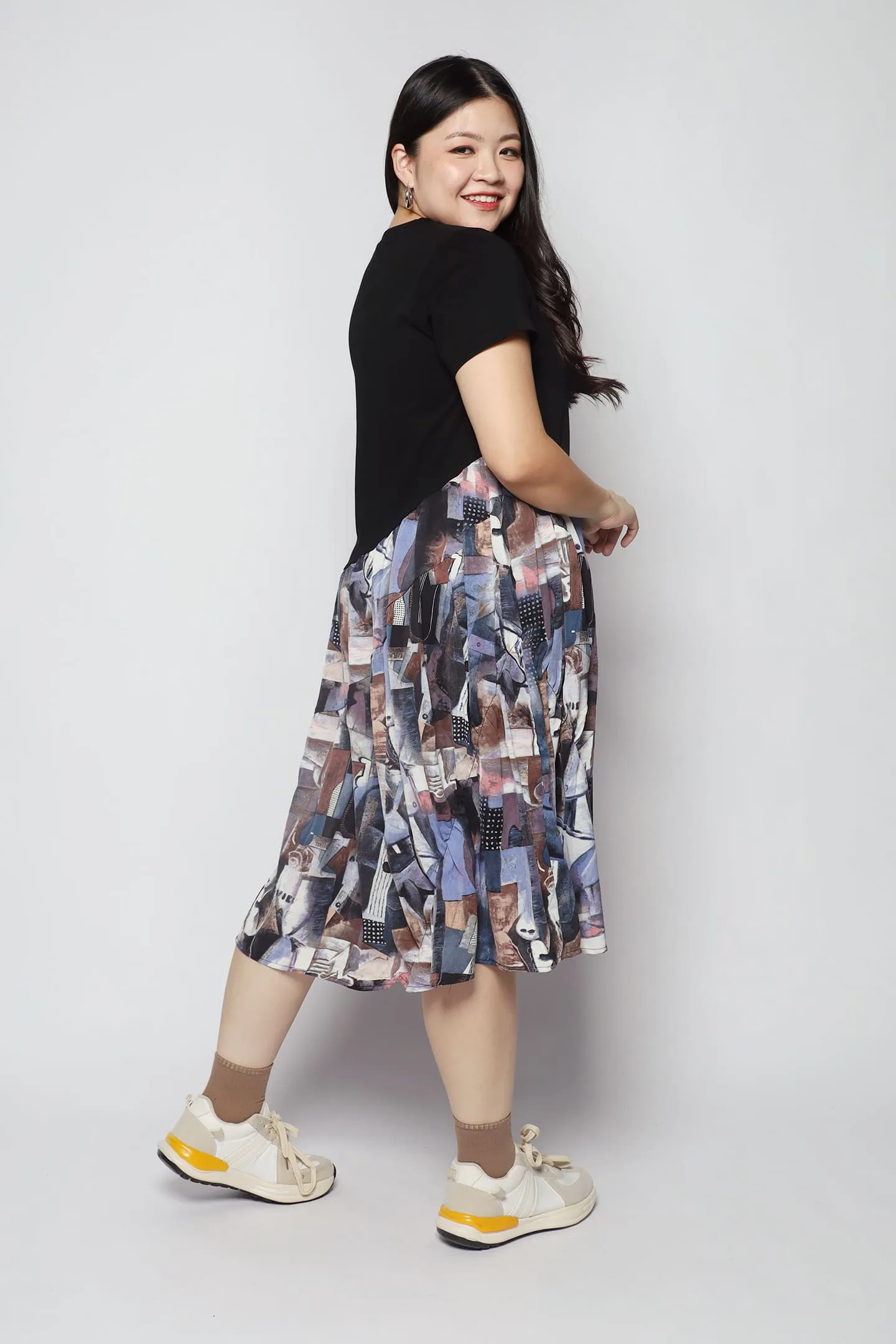 Lauryn Dress in Abstract