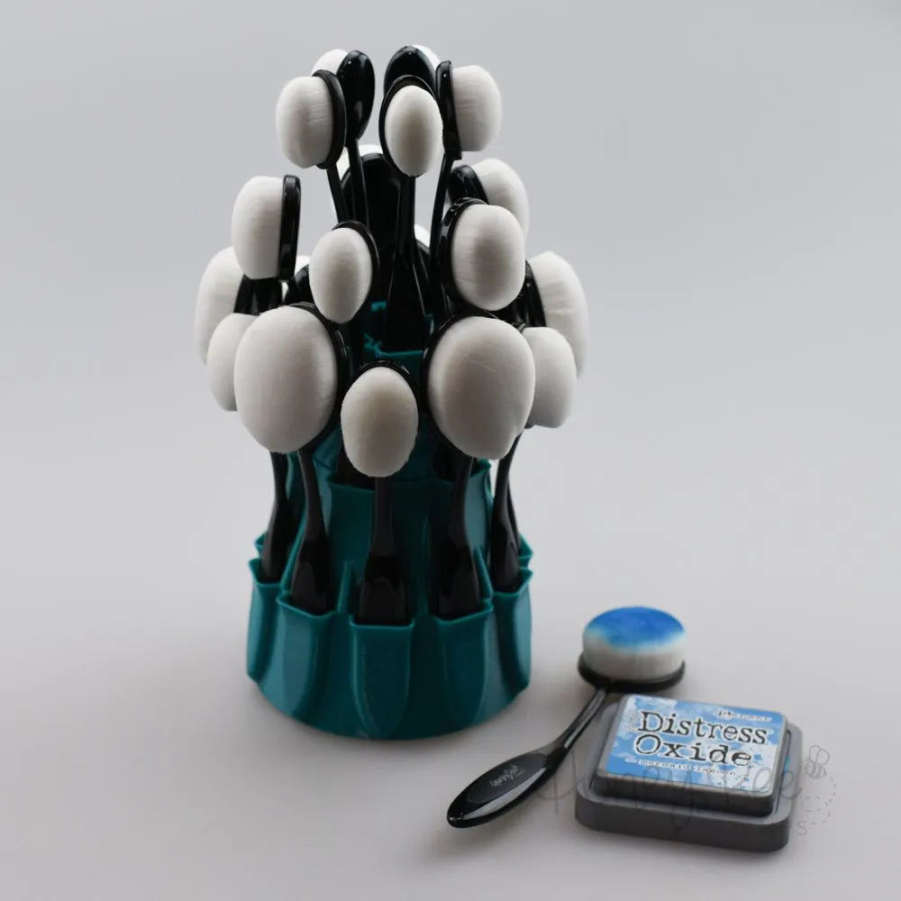 Layer Cake Blender Brush Caddy - Teal