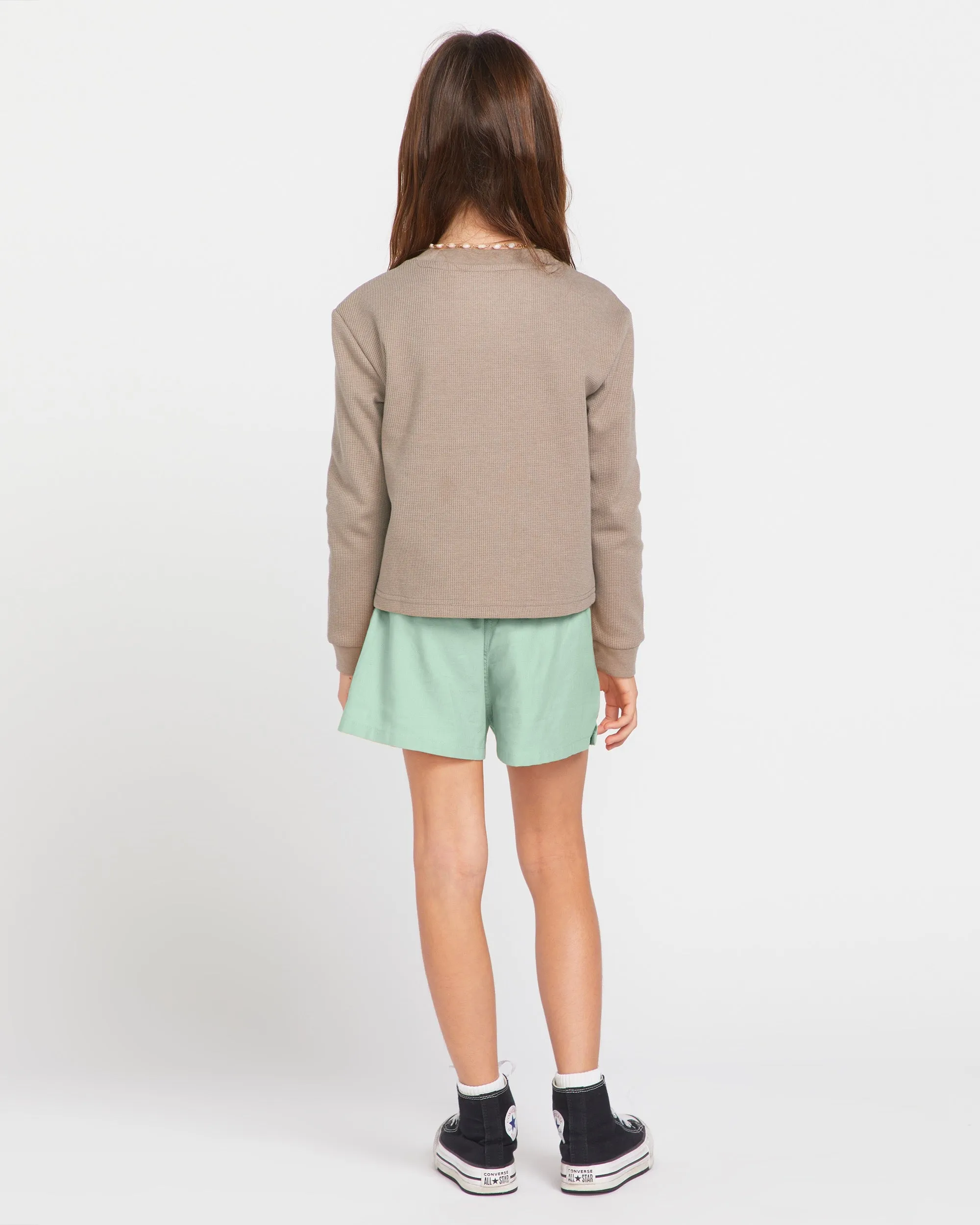 Little Girls Thermality Long Sleeve Shirt - Moondust