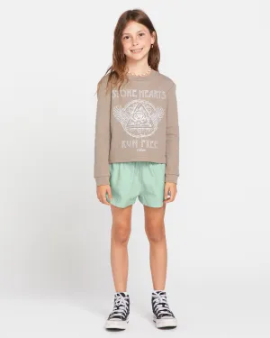 Little Girls Thermality Long Sleeve Shirt - Moondust