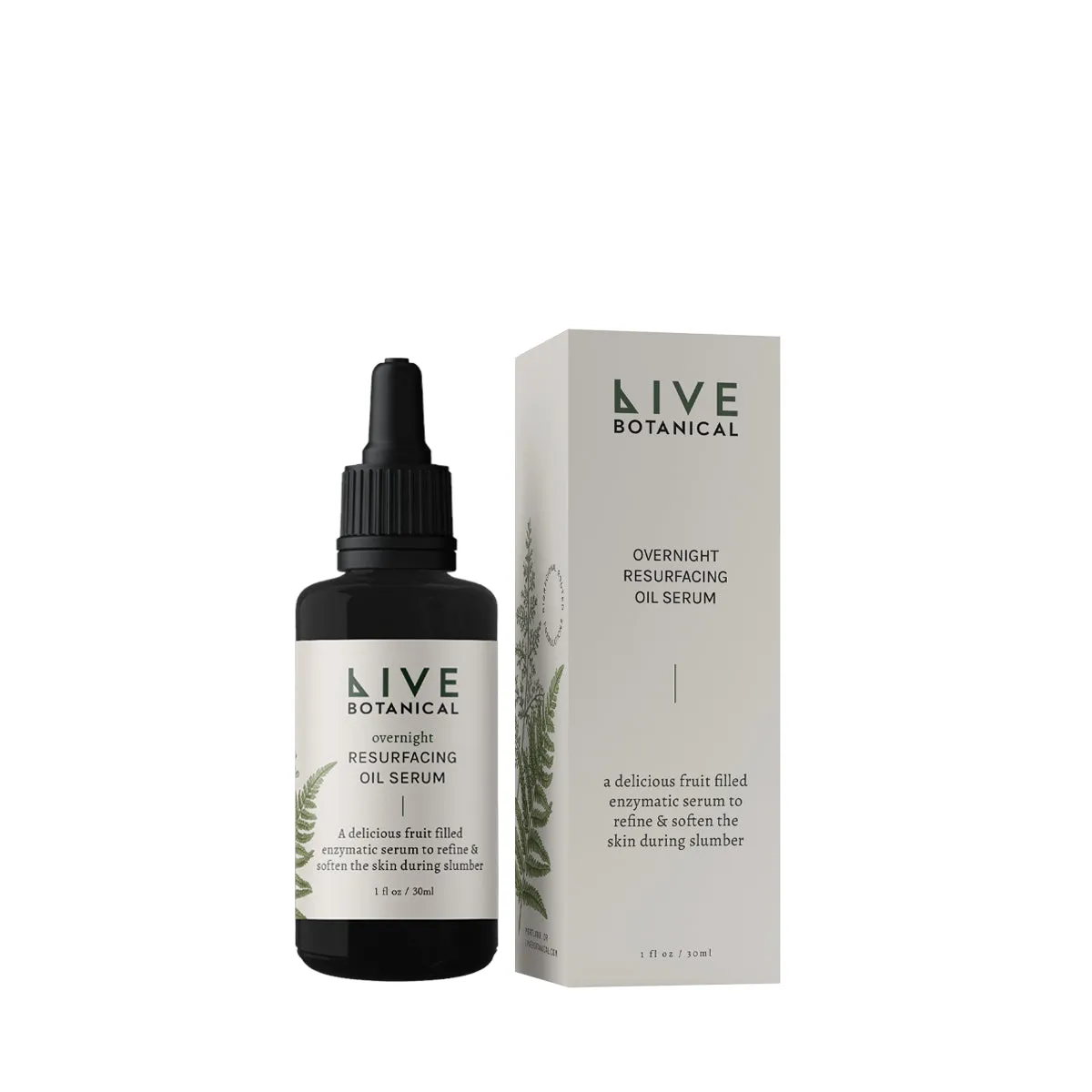 LIVE BOTANICAL - Overnight Resurfacing Oil