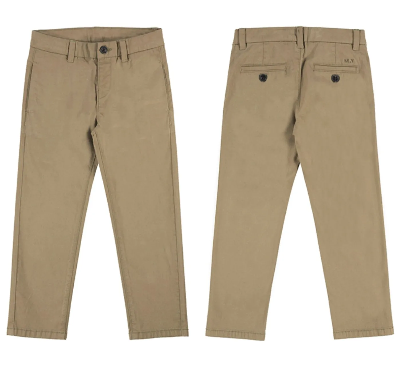 Mayoral Boys Camel Twill Chino Pants