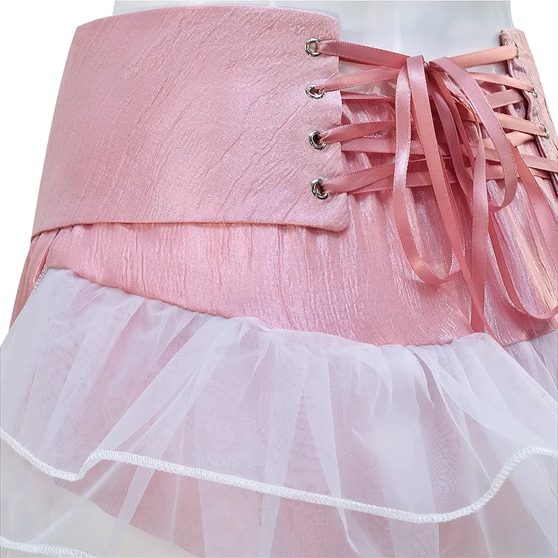 Melanie Martinez K 12 Suit K-12 Pink Bra Pants Uniform Halloween Outfits