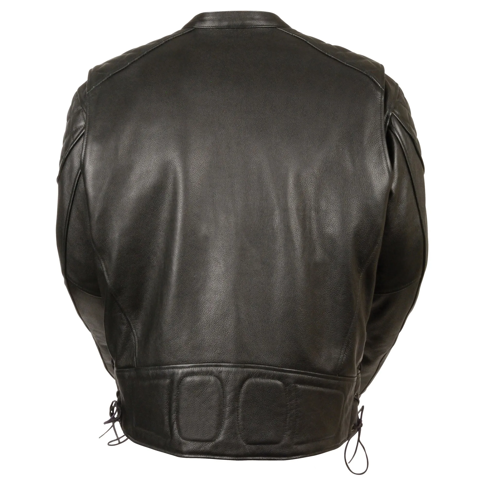 Men's Full Side Lace Vented Scooter Jacket