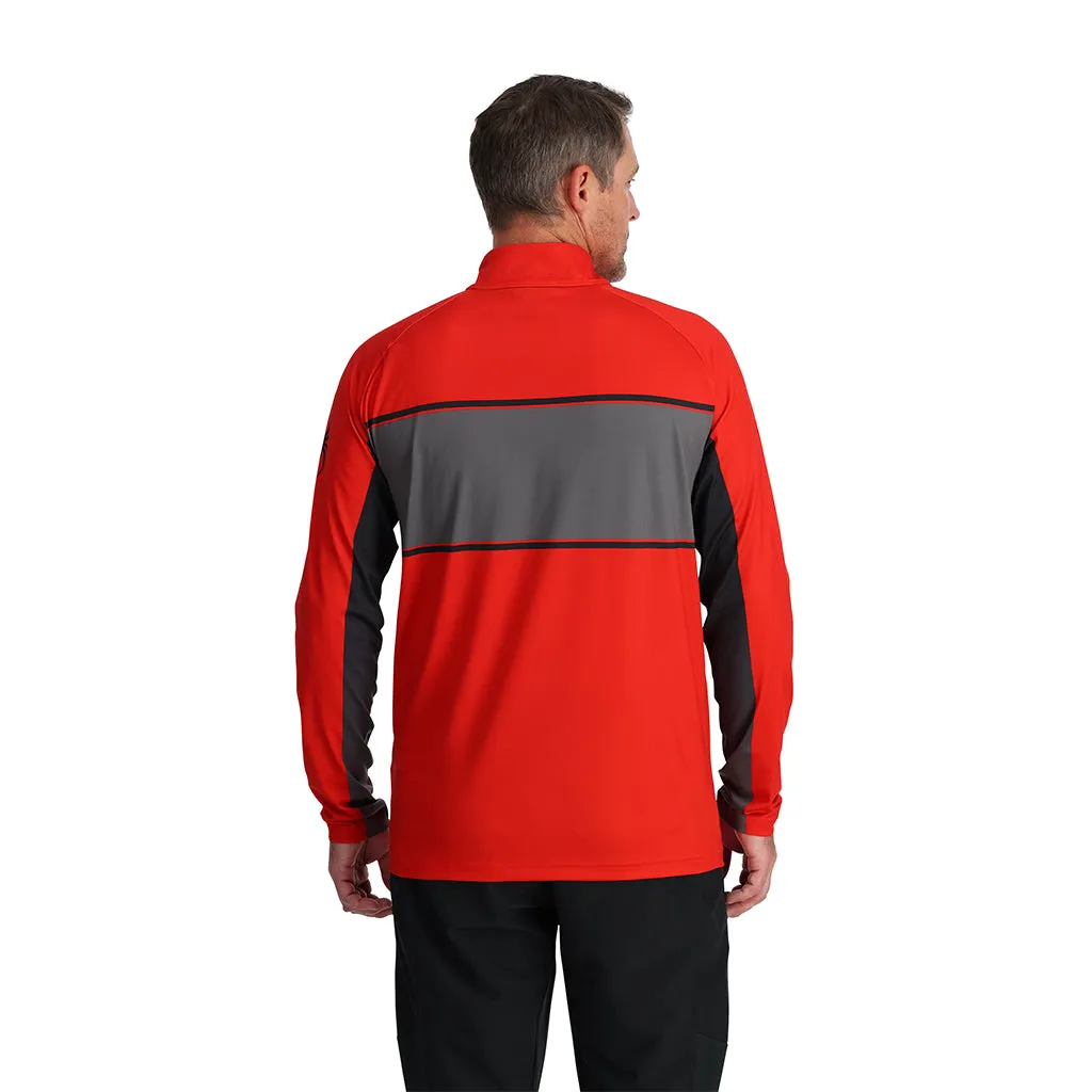 Mens Paramount Half Zip - Volcano