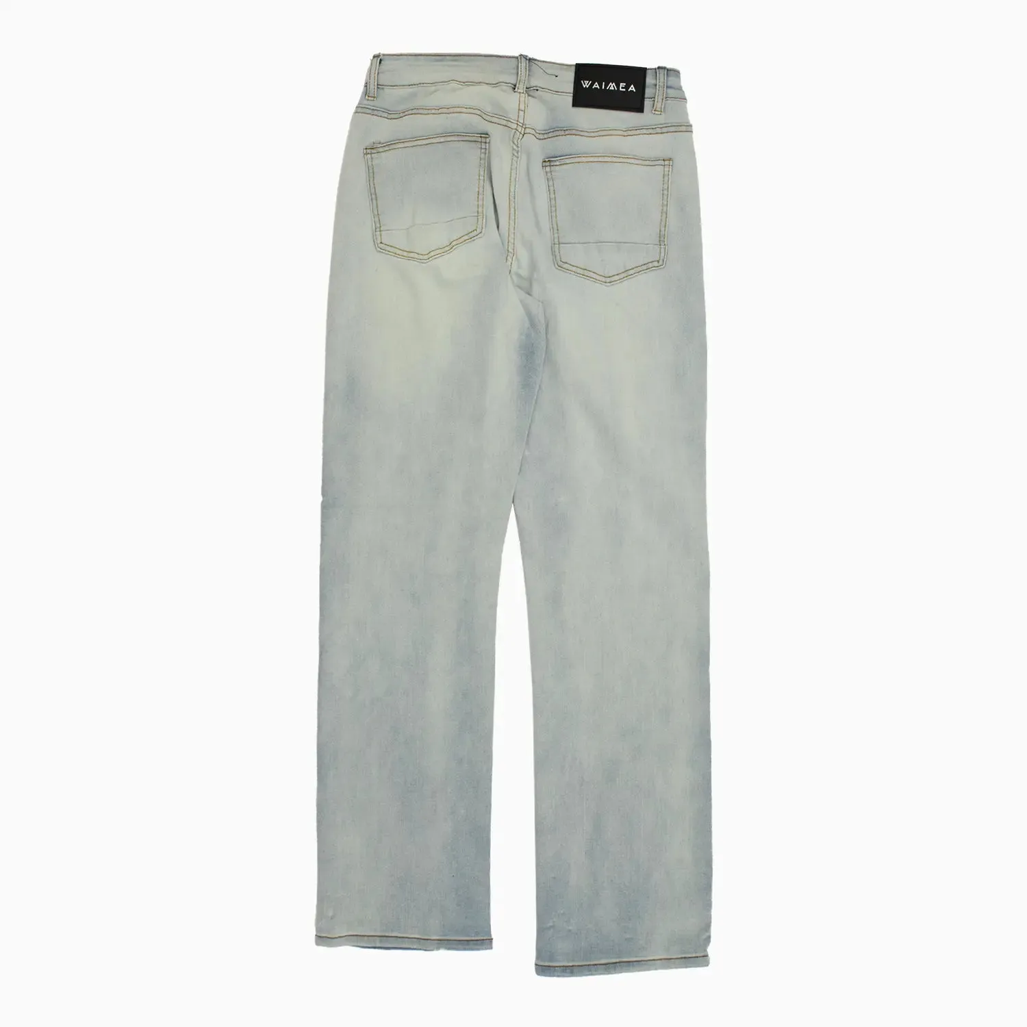 Men's Relaxed Fit Slim Denim Jeans Pant