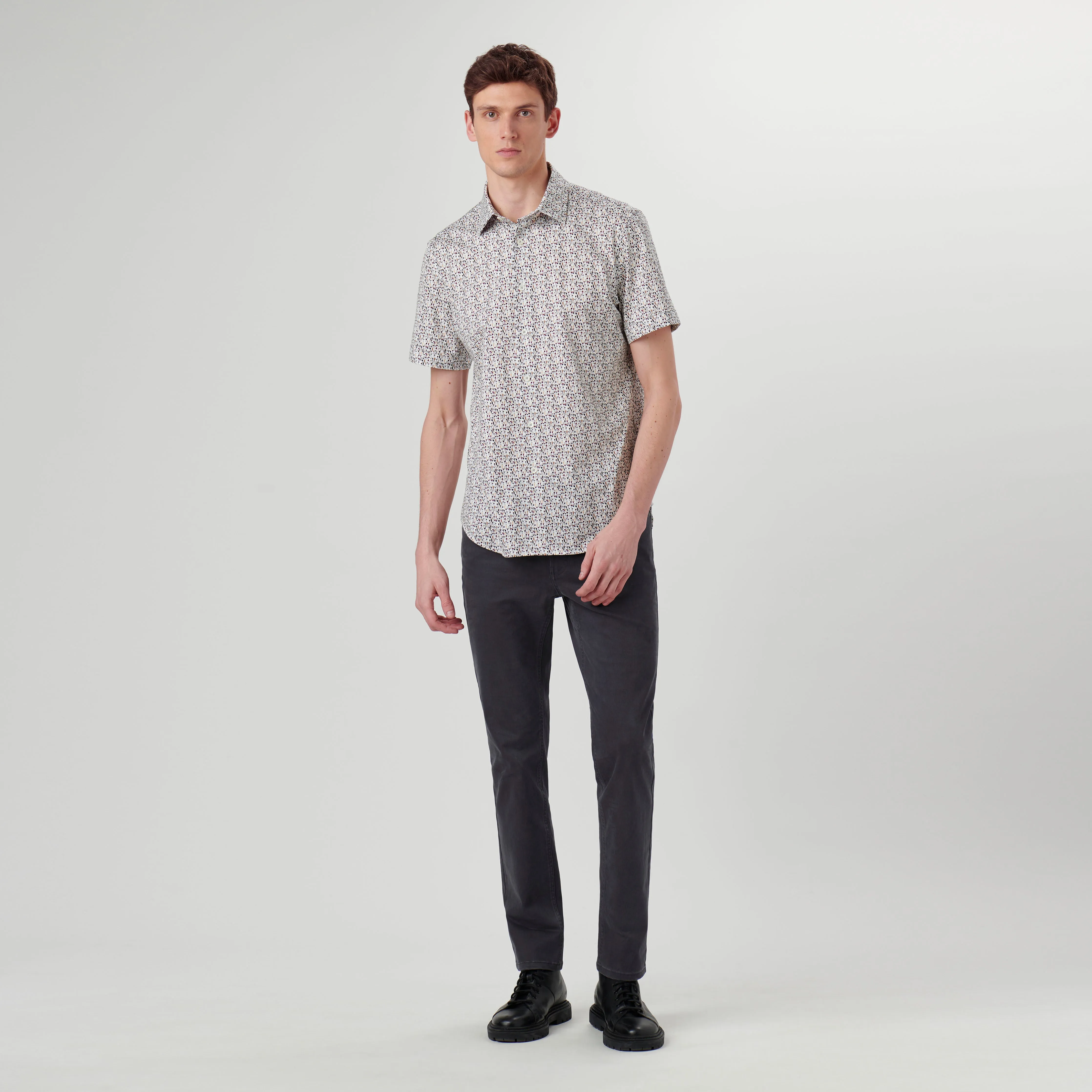 Miles Cocktail Drinks OoohCotton Short Sleeve Shirt