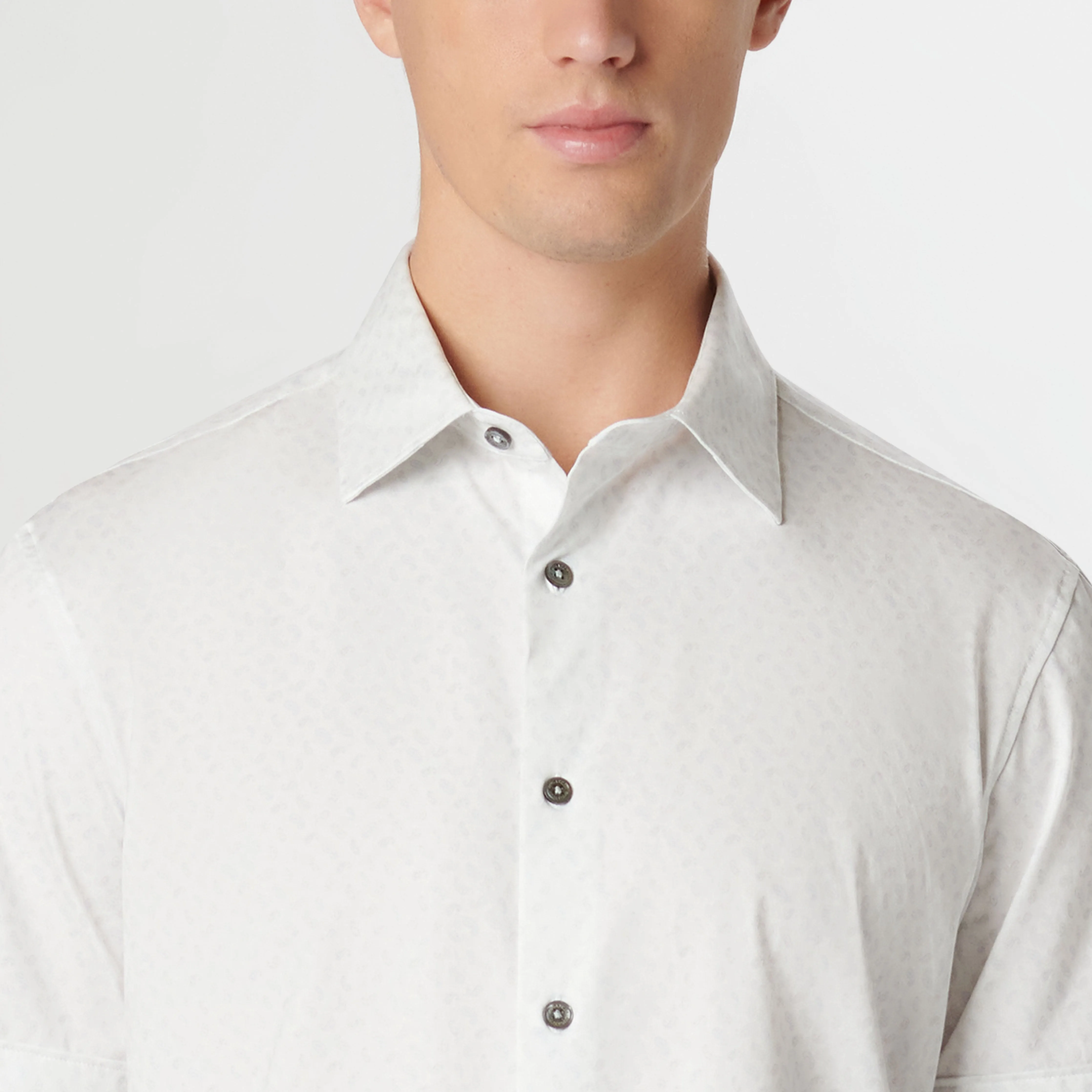 Miles Paisley OoohCotton Short Sleeve Shirt