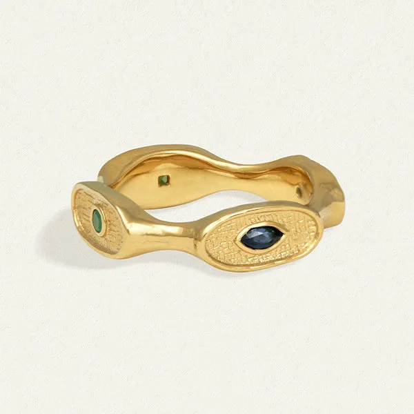 Mira Seal Ring - Gold