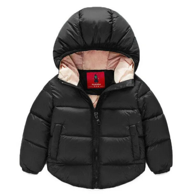 New Baby Boy Coat&Outwear Children Winter Jacket&Coat Boy Jacket Baby Girls Coat Warm Hooded Children Clothing Kids clothes