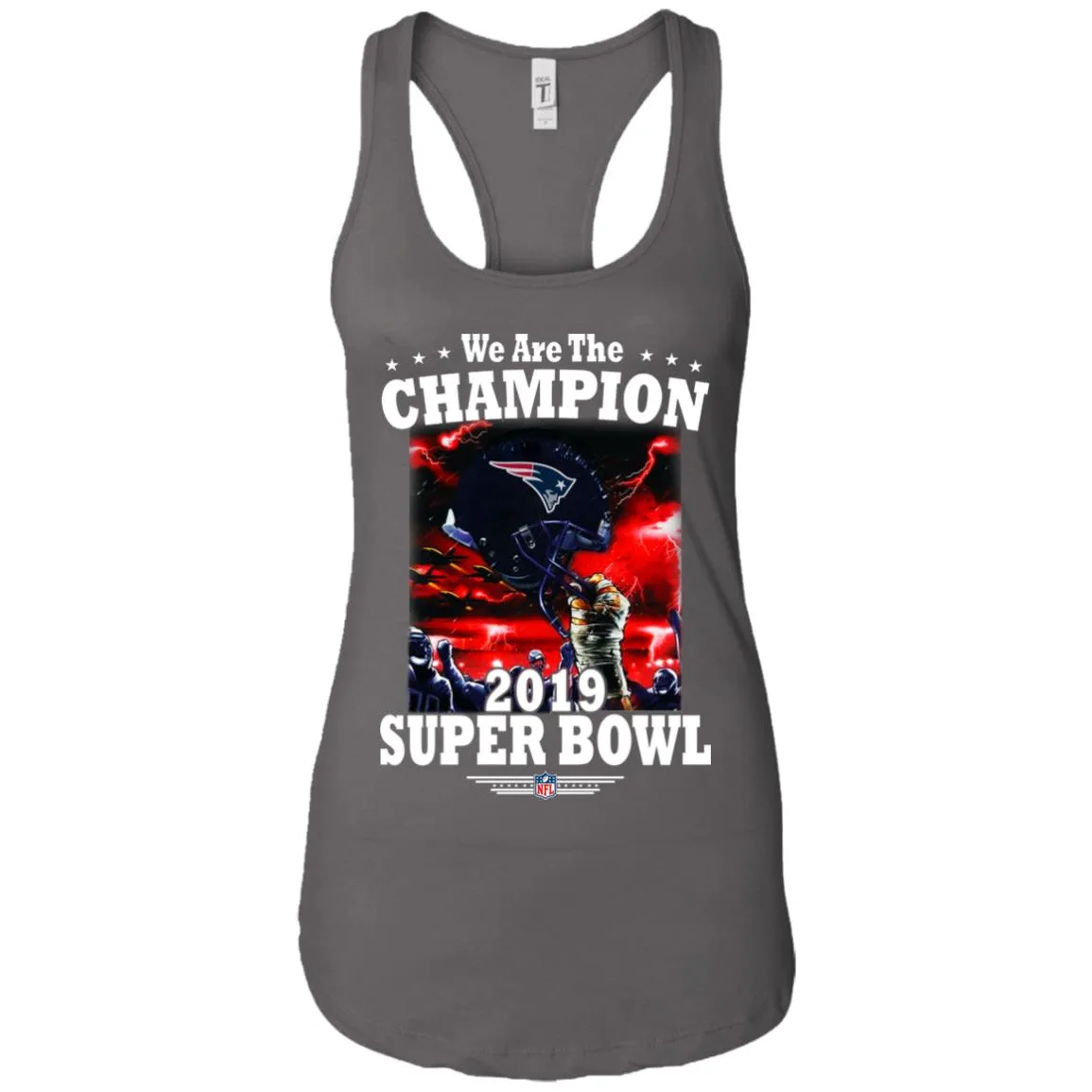 Nfl – New England Patriots We Are The Champion 2019 Super Bowl Football Women Tank Top