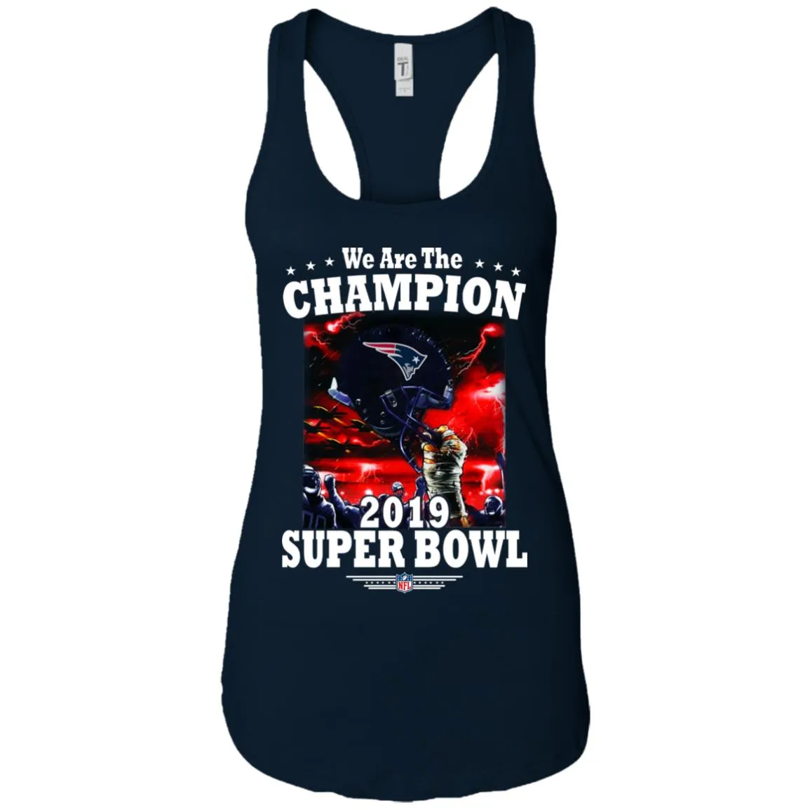 Nfl – New England Patriots We Are The Champion 2019 Super Bowl Football Women Tank Top