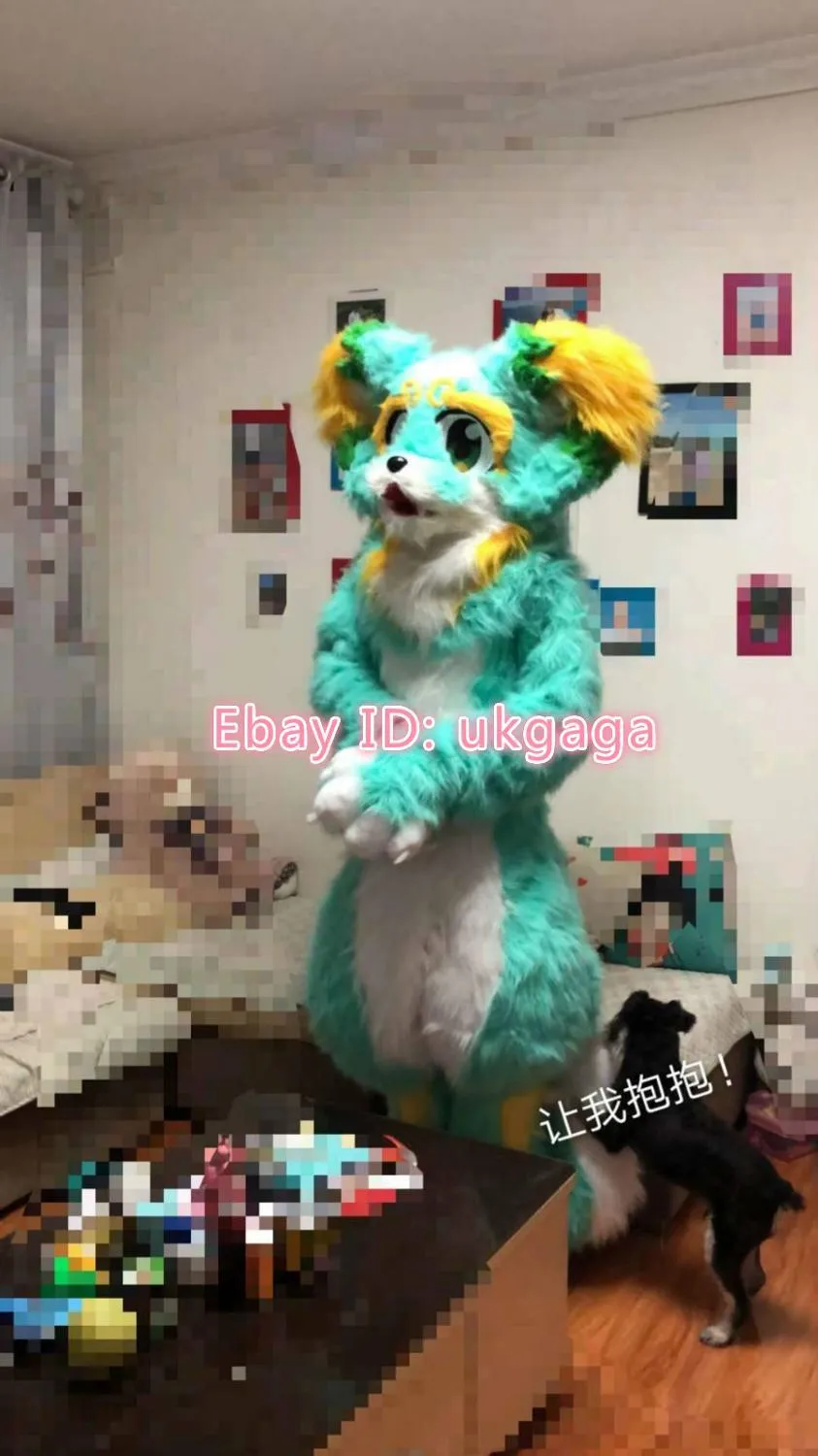 Original Fursona Blue Cat Fursuit Kigurumi Furry Costumes