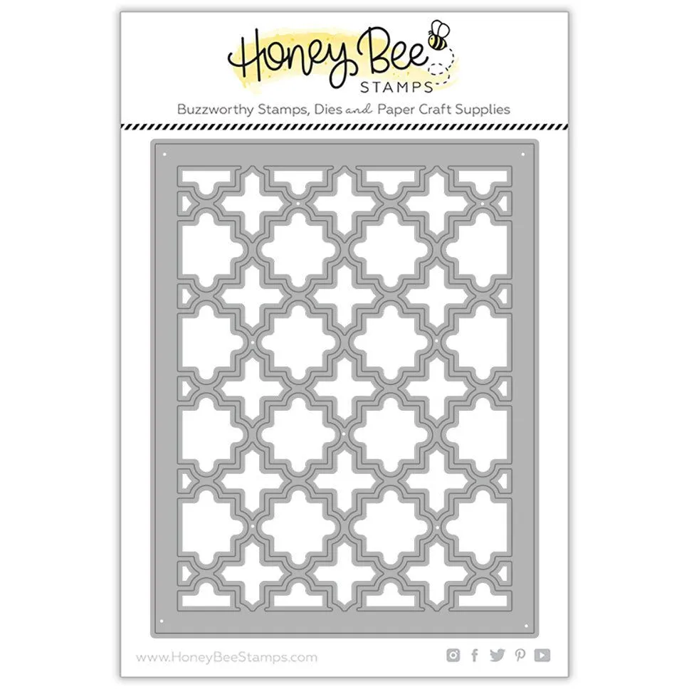 Ornate A2 Cover Plate Top - Honey Cuts