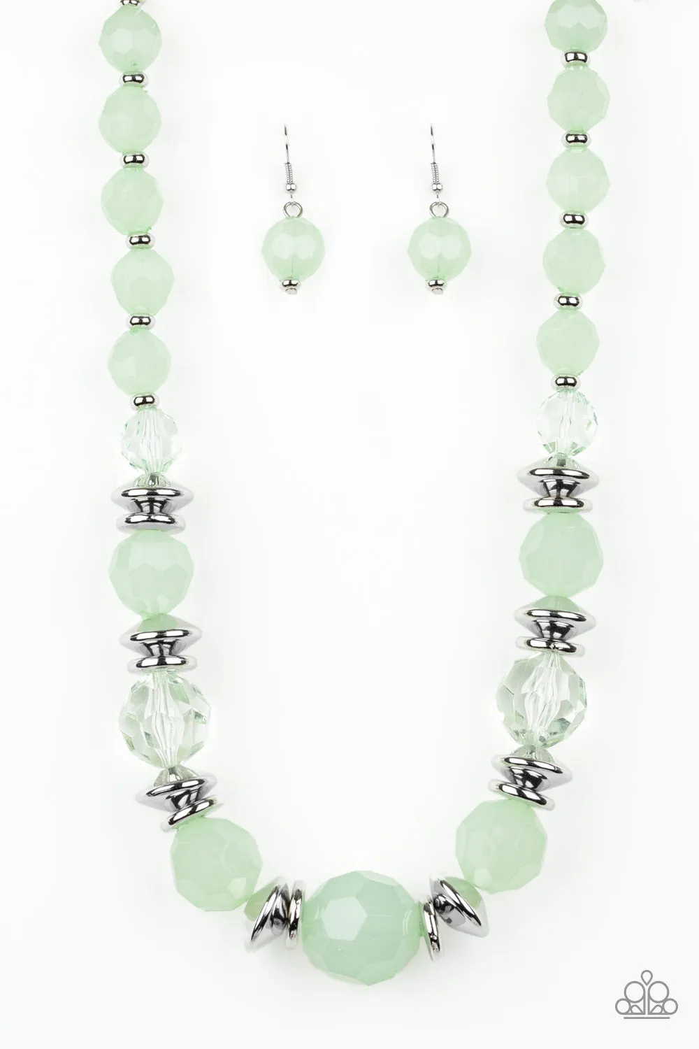 Paparazzi Dine and Dash Necklace Green