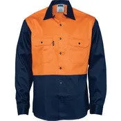 Patron Saint® Flame Retardant Two Tone Drill Shirt - L/S