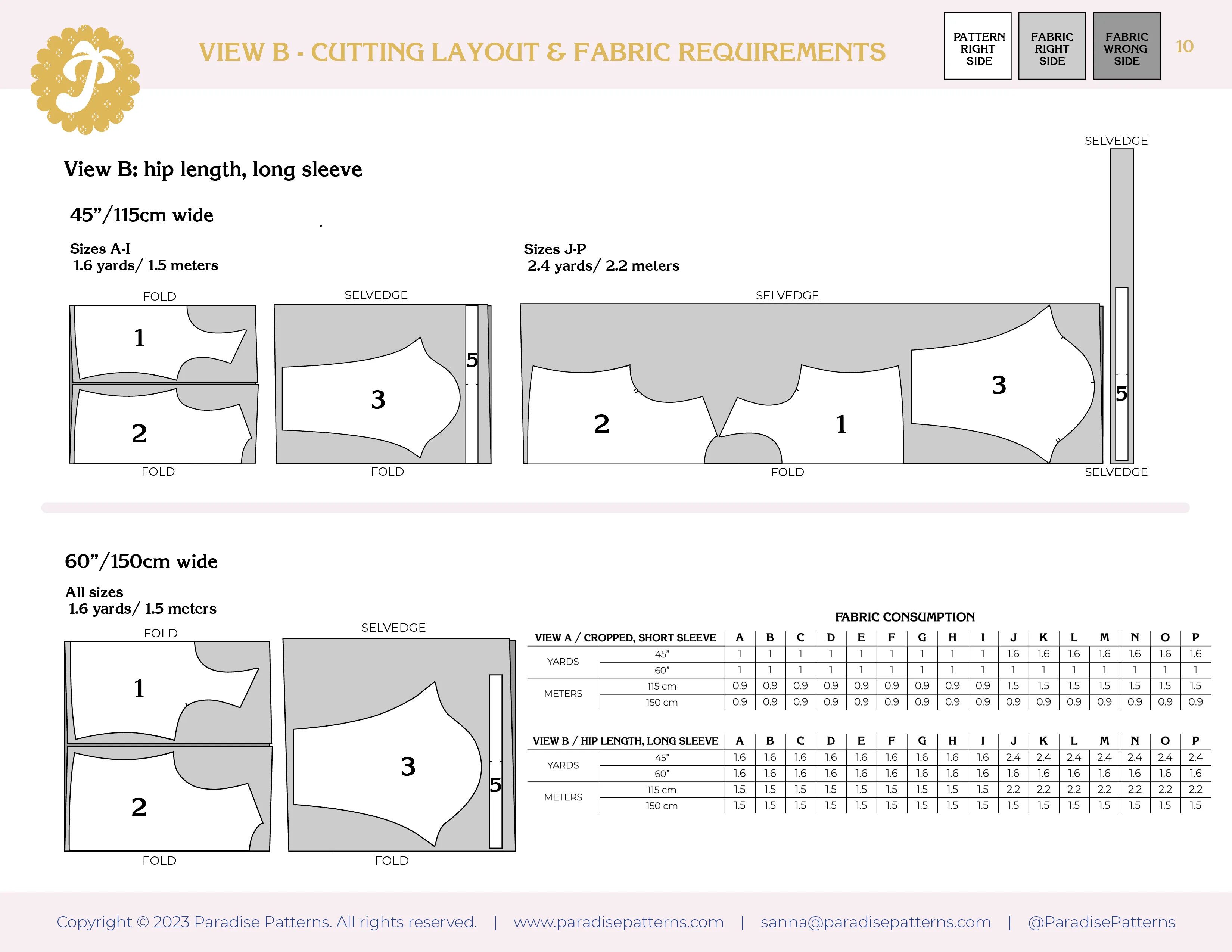 PDF Pattern - Honeygirl Tee | Paradise Patterns