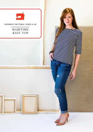 PDF Pattern - Maritime Knit Top | Liesl   Co