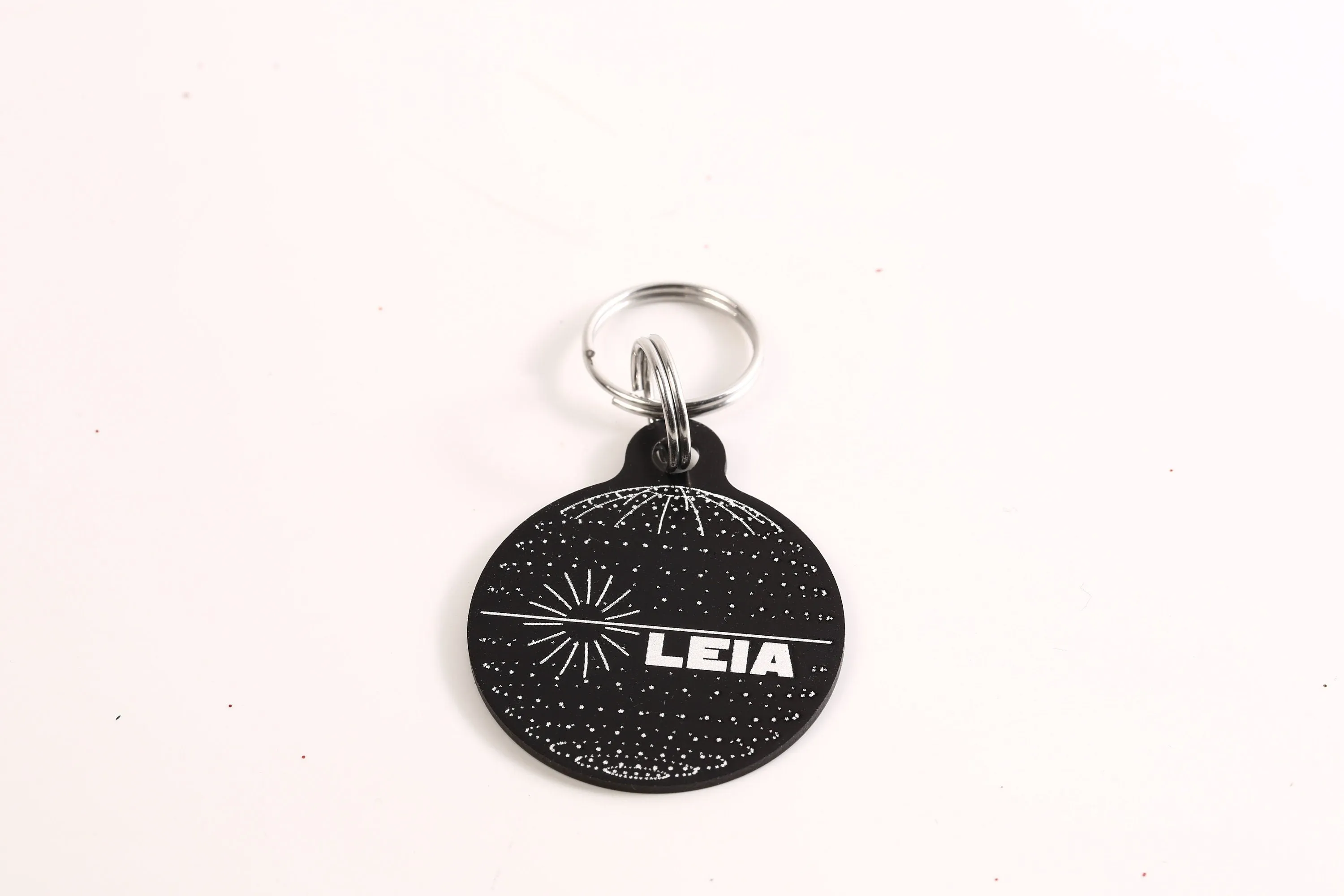 Personalized  Death Star dog tag, Sci-Fi Pet Tag, Death Star,  Cat Tag, Death Star Pet ID