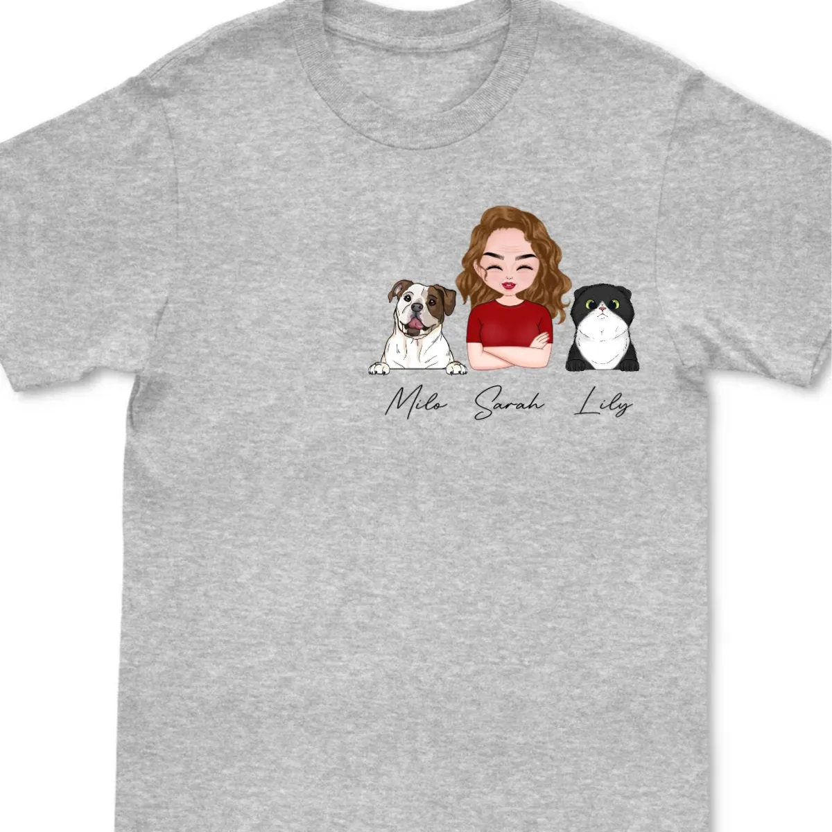 Pet Lovers - Pet In Pocket - Personalized T-shirt