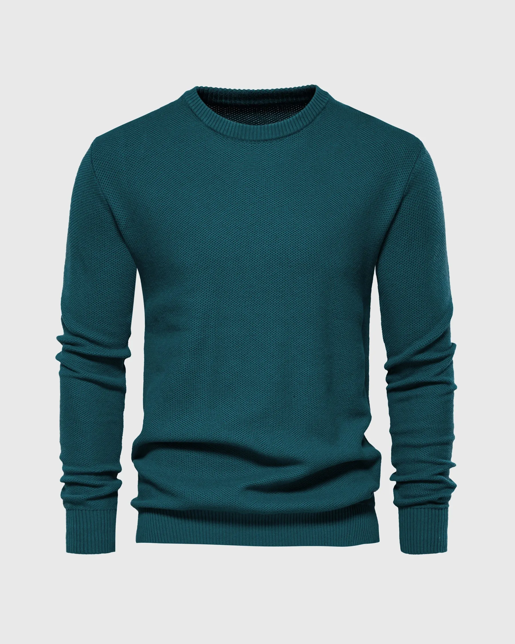 Pique Crew Sweater