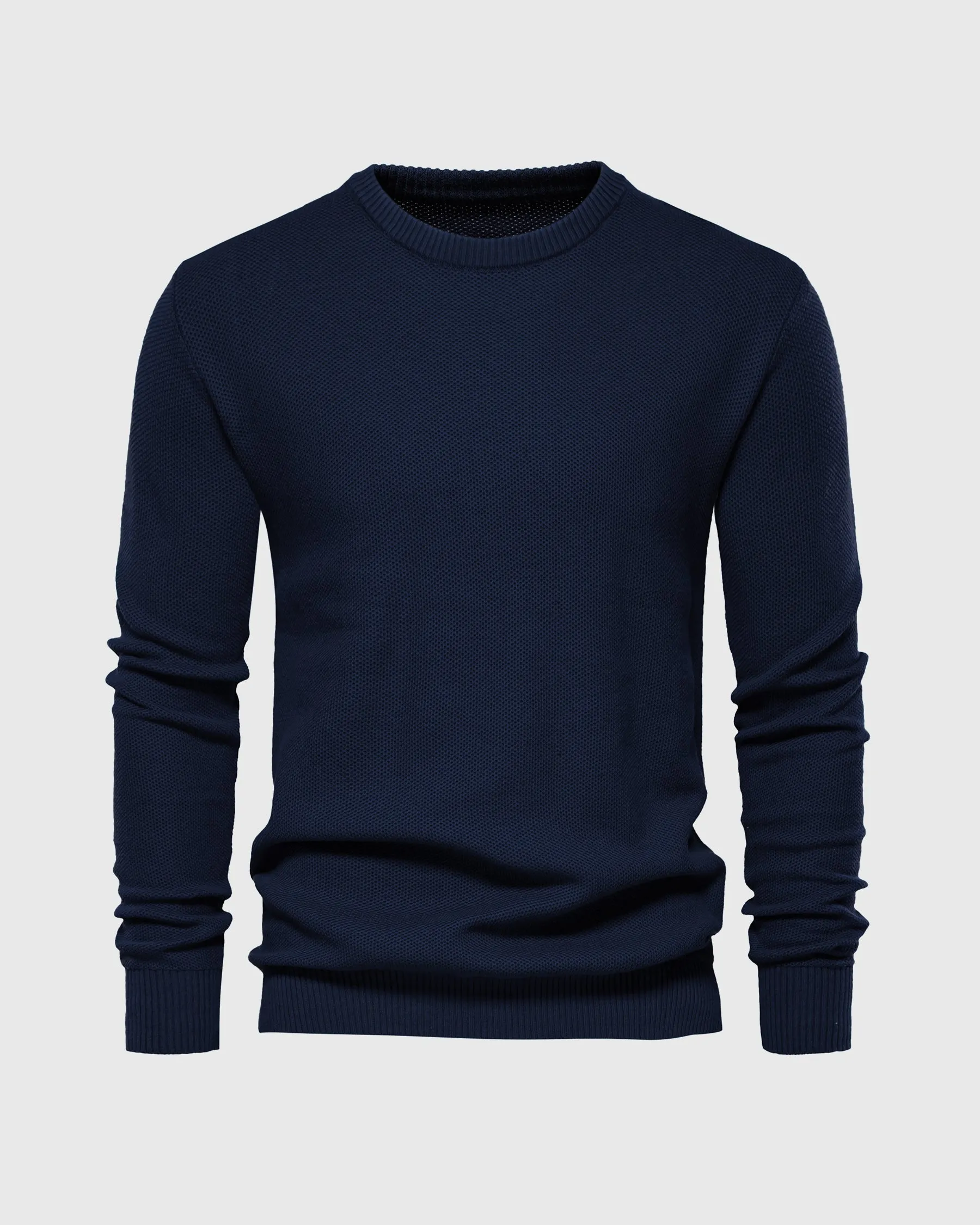 Pique Crew Sweater