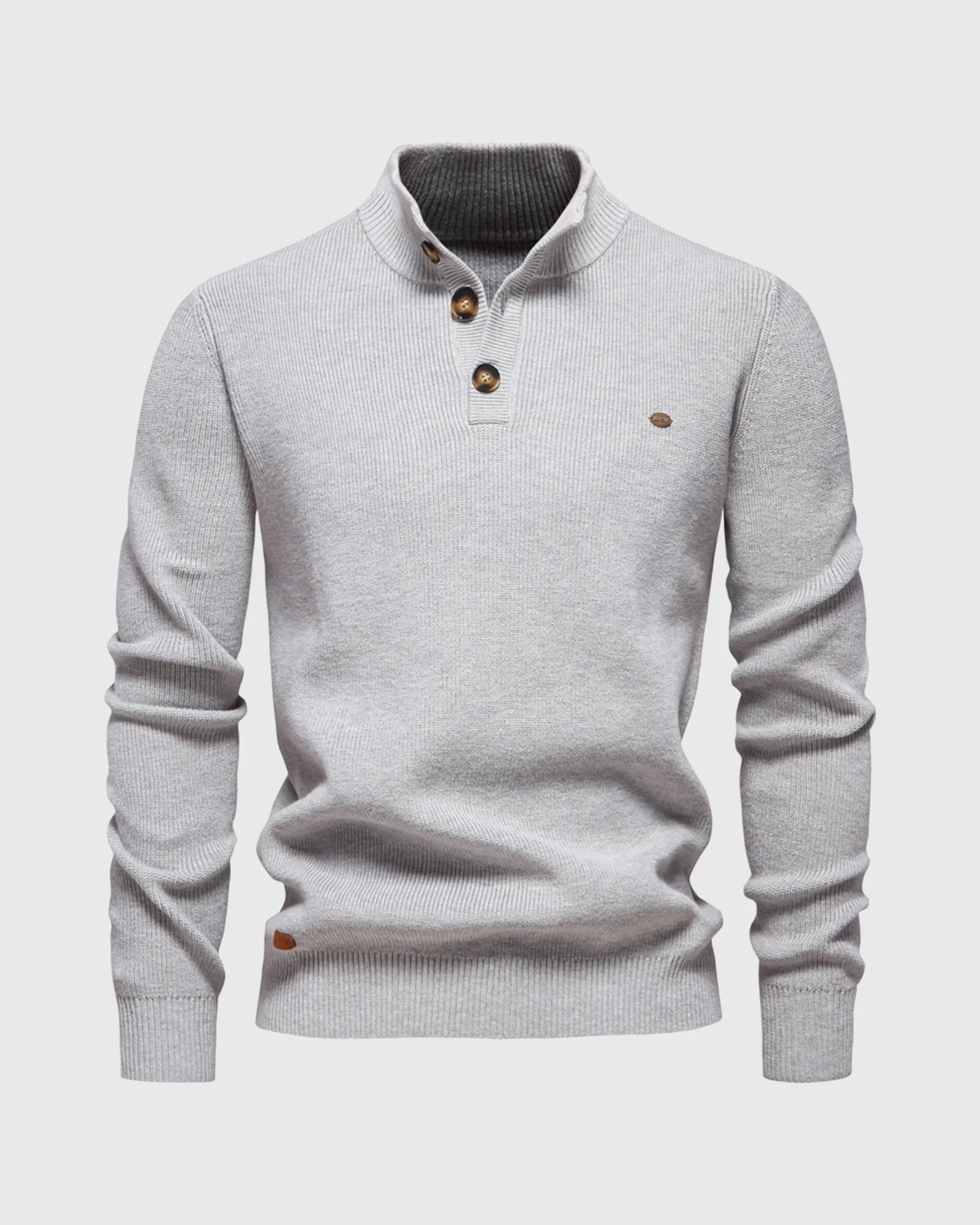 Premium Stand-Collar Sweater New