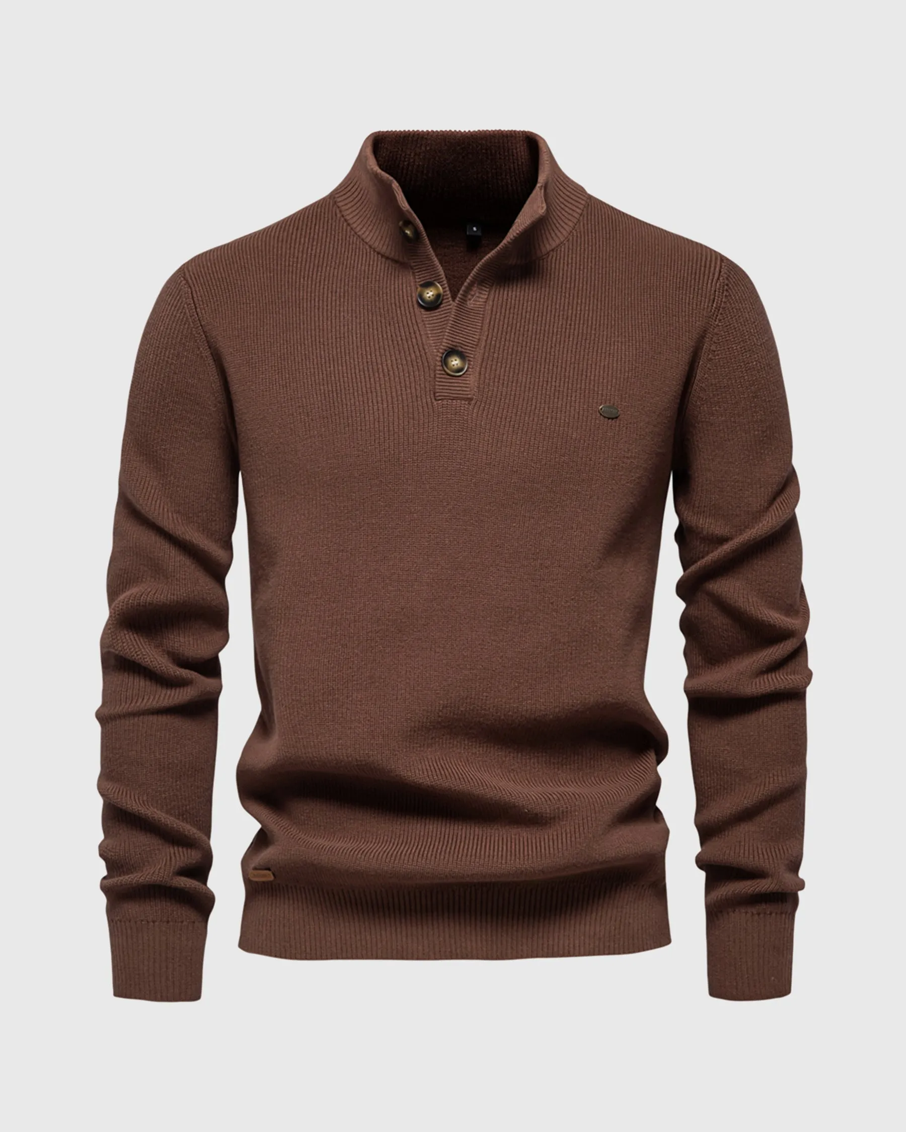 Premium Stand-Collar Sweater New