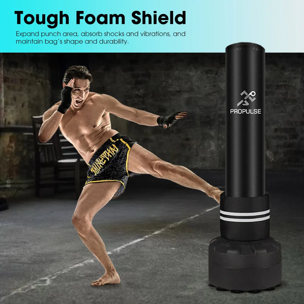 ProPulse Boxing Punching Bag Free Standing Speed Bag Adults Kick Training